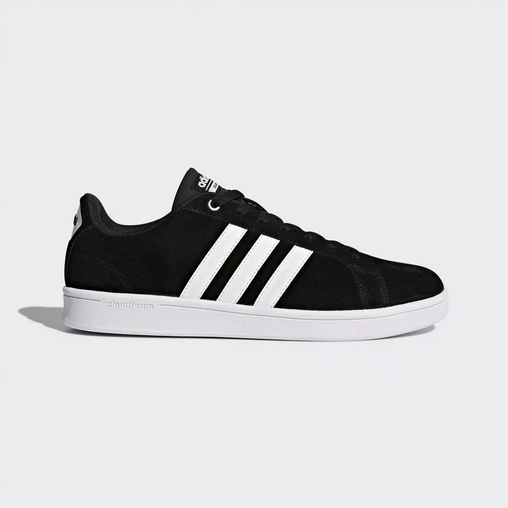 Adidas Cloudfoam Advantage Tenis Negros Para Hombre (MX-22863)